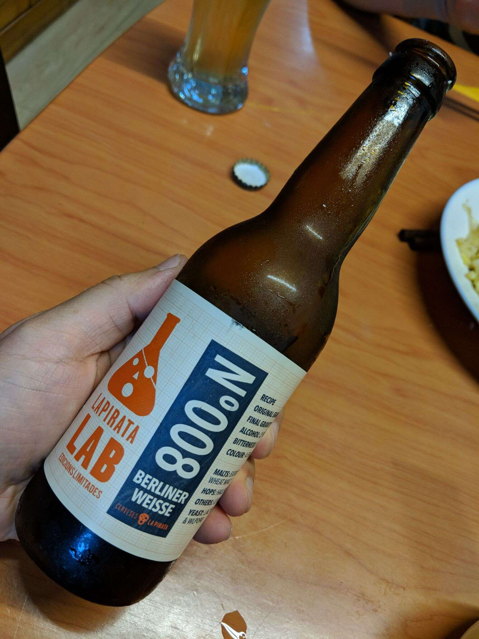 La Pirata Lab Nº 008 Berliner Weisse 20180512 180512